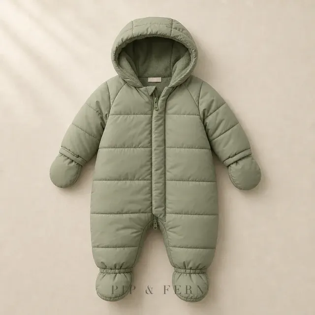 Padded Snowsuit, Sage