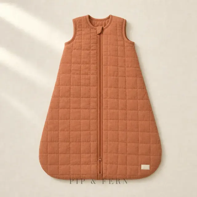 Quilted Sleep Bag, Clay